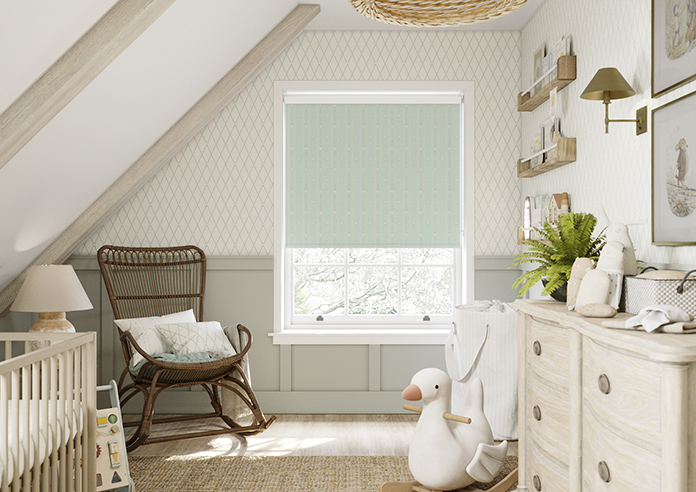 Puddle Down, Duck Stripe Egg - Roller Blind - Image 3